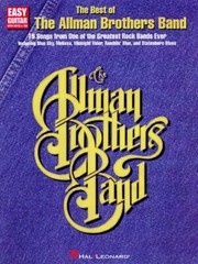 The Best of the Allman Brothers Band Sheet Music Easy Guitar NEW 000702040