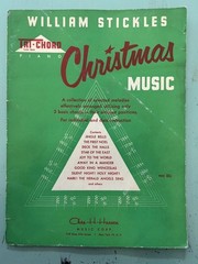 Vintage 1954 William Stickles Christmas Music Piano Instruction Book Chords