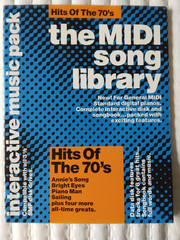 Sheet Music 24 Great Songs Beatles, 70s, Easy Listening (No MIDI Disks)