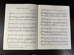 The Beatles « What Goes On » 1965 Sonora Sheet Music (Scandinavia)-3509