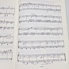 Eugene Hartzell Workpoints 3 Sheet Music Score Flute French Horn Doblinger Duet