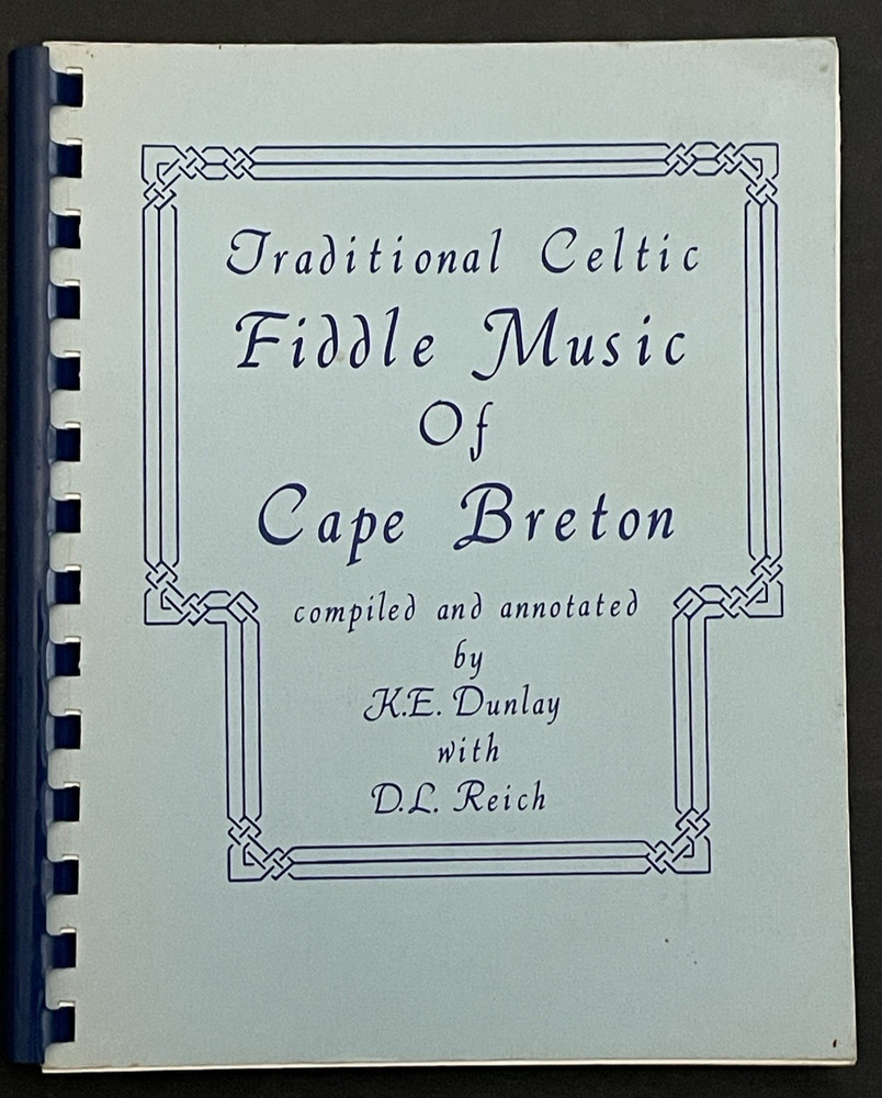 1986 Traditional Celtic Fiddle Music Of Cape Breton Nova Scotia Songbook OOP HTF