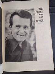 BILL ANDERSON Songbook Guitar Piano Vocal Bio Photos 80 Pages Vintage New!!