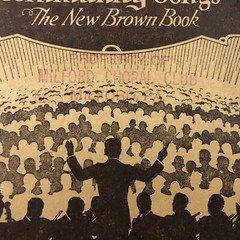 MILFORD,PA CHORAL CLUB Sheet Music Book The New Brown Book C.C. Birchard & Co.