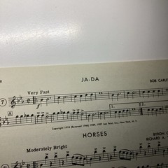 Robbins Music Corporation MPN 30 Spot Hits for Band Oboe Song Book Marching