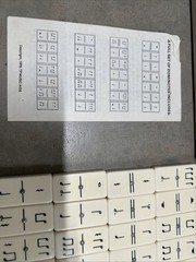 1978 TP Music Aids Dominotes With All Pieces And Parts And Instructions-rare