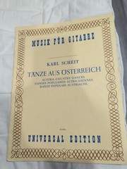 Karl Scheit Austria Country Dances For Classical Guitar Rare Vintage Sheet Music