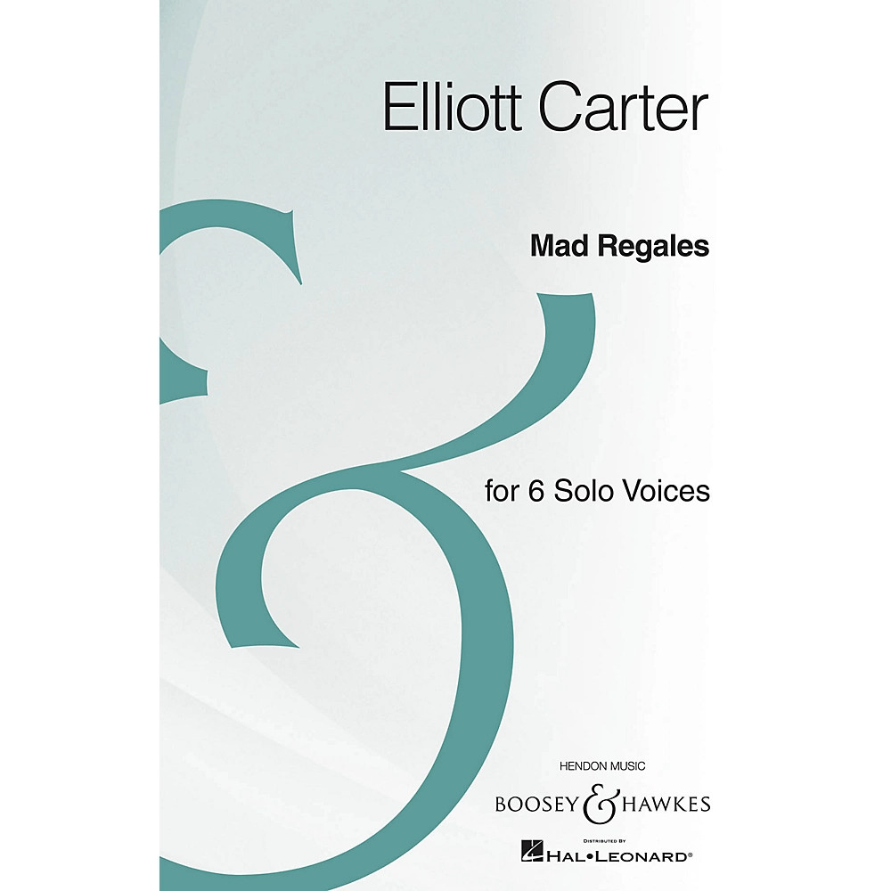 Mad Regales (Six Solo Voices Archive Edition) composed by Elliott Carter