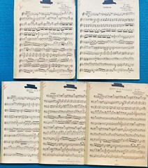 Mozart Piano Concerto No.24 c K.491 Arranged for Piano & Strings – String parts