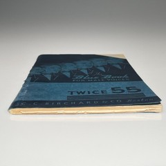 The Blue Book for Male Voices Twice 55 Vocal Selections C.C. Birchard & Co. 1926