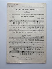Vintage Sacred Choral Music Bundle- 12 Octavos mostly 1960s Church Music Review