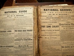 The SONG FOLIO For Standard Vocal Music with Piano or Organ 1883