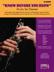 Know Before You Blow – Jazz Modes for Clarinet with CD * Ships from Publisher!