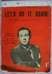 1950 Let&rsquo;s Do It Again by Dick James – words & music