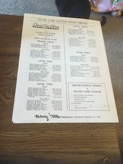 Vintage Sheet Music: Prairie Night, Glover 1971