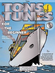 Tons of Tunes for the Beginner Tuba BC Sheet Music 32 Kids Songs Book CD Pack