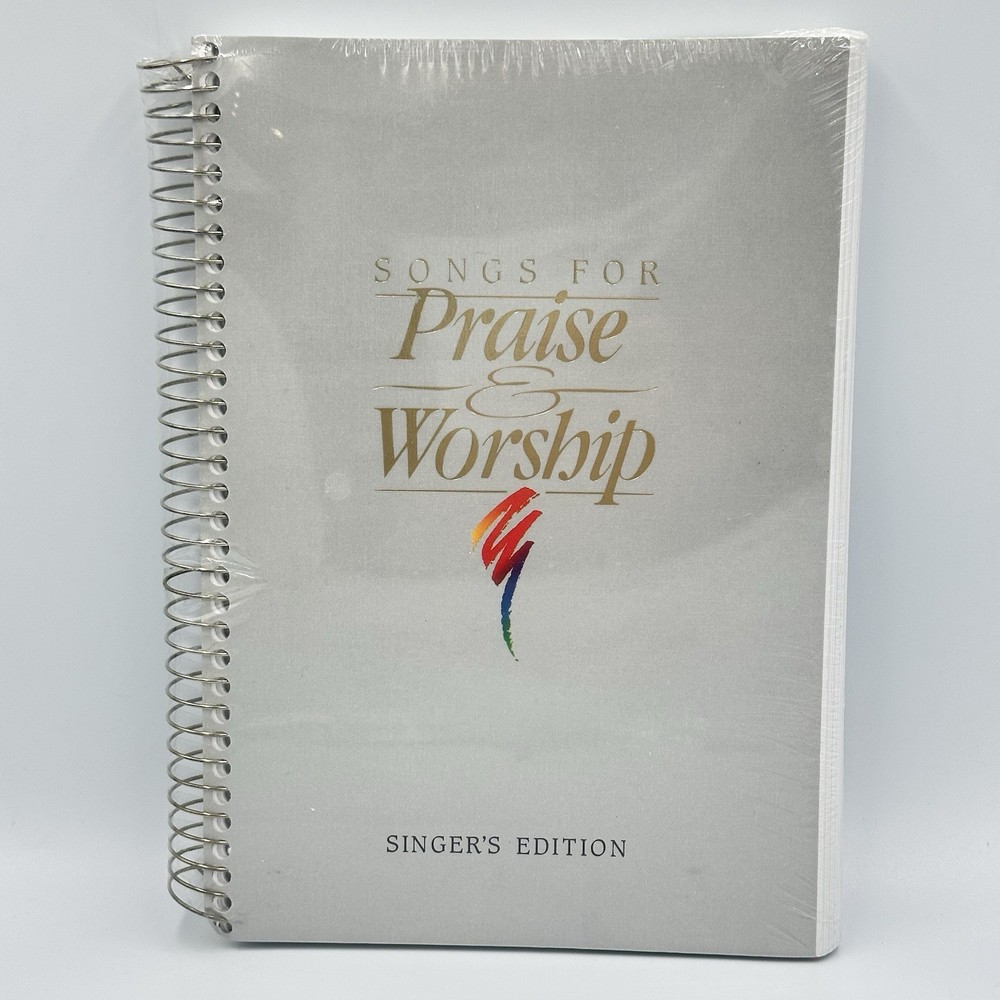 NEW Songs for Praise and Worship Singer’s Edition Word Music 1992 Spiral Bound