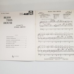 Bless This House Ethel Smith All Organ Ser. 42 Charles Hansen Vintage Music Book