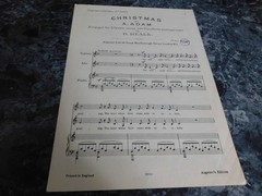 Christmas by H Heale 2 female voices with Pianoforte