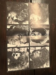 Vtg Santana 1970 Black Magic Women Sheet Music + Poster Paperback RARE 1D12