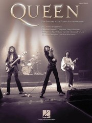 Queen for Singers Vocal Piano Sheet Music Lyrics 13 Hit Songs Hal Leonard Book