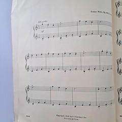 60 Progressive Piano Pieces G Schirmer 1978 Vintage Sheet Music Book Classical