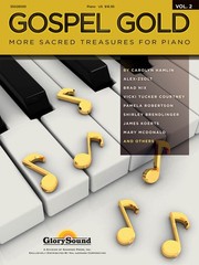 Gospel Gold Volume 2 for Piano Solo Sheet Music 15 Christian Songs Church Book