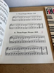 Lot of 2 JOHN W. SCHAUM FINGERPOWER FOR PIANO OR ORGAN BOOK One 1963