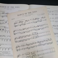 M Witmark And Sons March Of The Toys Piano Duet Victor Herbert Sheet Music