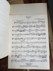 Brahms Sonata Eb Viola Piano Sheet Music Great Performer&rsquo;s Edition Schirmer &rsquo;79