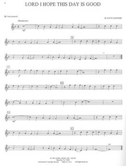 Easy Inspirational Solos Trumpet Clarinet Book 7 Bb Instruments 1982 Edmondson