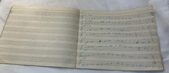 1920 Warner&rsquo;s Harmony Blank Music Book Chart Music Publishing House Chicago VTG