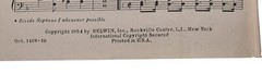 Choral Music « Soon-a Will Be Done » SAB opt solo Belwin Mills 1418 Brown Copy