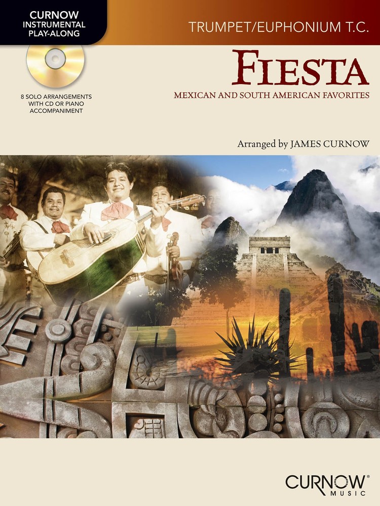 Fiesta for Trumpet Solo Mexican Latin Folk Sheet Music Play-Along Book CD Pack