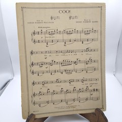 Vintage Sheet Music, In Italy by Jeanne M Boyd and Scharmel Iris, Gamble Hinged