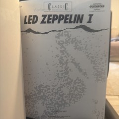 LED ZEPPELIN Guitar Tab Songbook I Authentic GUITAR-TAB Edition 128 Pages New