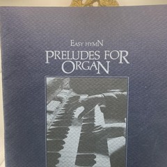 Vintage Easy Hymn Preludes For Organ LDS Church Songbook Sheet Music 1981 USA