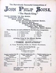 The Invincible Eagle Sheet Music Advanced Piano Solo John Philip Sousa 1901