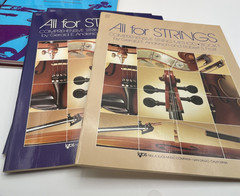 Lot of 20 All for Strings & Other Strings Books Violin Viola Cello String Bass