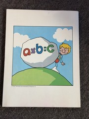 Vintage Multiplication Rock Words Chords Music Book School House Rock ABC 1974