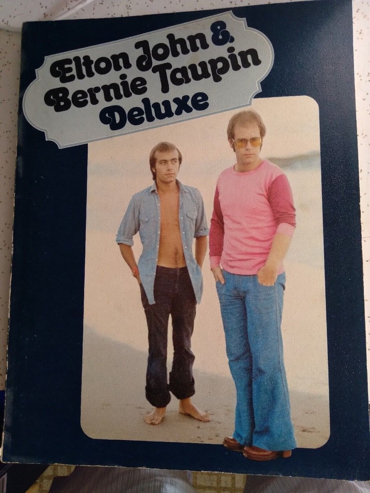 ELTON JOHN & BERNIE TAUPIN Deluxe Sheet Music – 128 pages