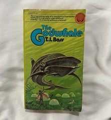 THE GODWHALE by T.J. Bass SECIND PRINTING 1975 Ballantine Books Paperback Book