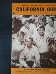 Vintage 1965 Beach Boys California Girls Sheet Music Fair