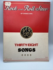 Rock and Roll Stew Of Choice Hits, Thirty-Eight Songs Piano Songbook Vocal VTG