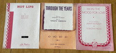 Mixed Lot of 80+ Vintage 1920&rsquo;s-1930&rsquo;s Piano Vocal Sheet Music. Folk, Pop, Etc.