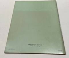 Wurlitzer Omni Keyboard Computer Songbook 1975 Trade Paperback