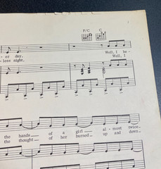 Desiree Neil Diamond Sheet Music 1977