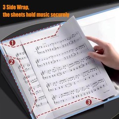 Sheet Music Folder Sheet Music Page 8.5X 11 Inches Sheet Music Holder