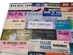 Everly Brothers Como Irving Berlin Autry Kristofferson Sheet Music lot of 33