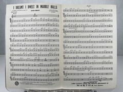 I Dreamt I Dwelt In Marble Halls Sheet Music Fox-Trot Balfe Guitar Larry Clinton